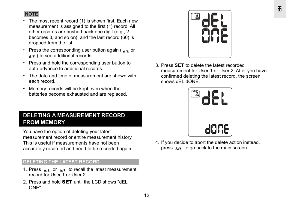 Oregon Scientific BPW810 User Manual | Page 13 / 20