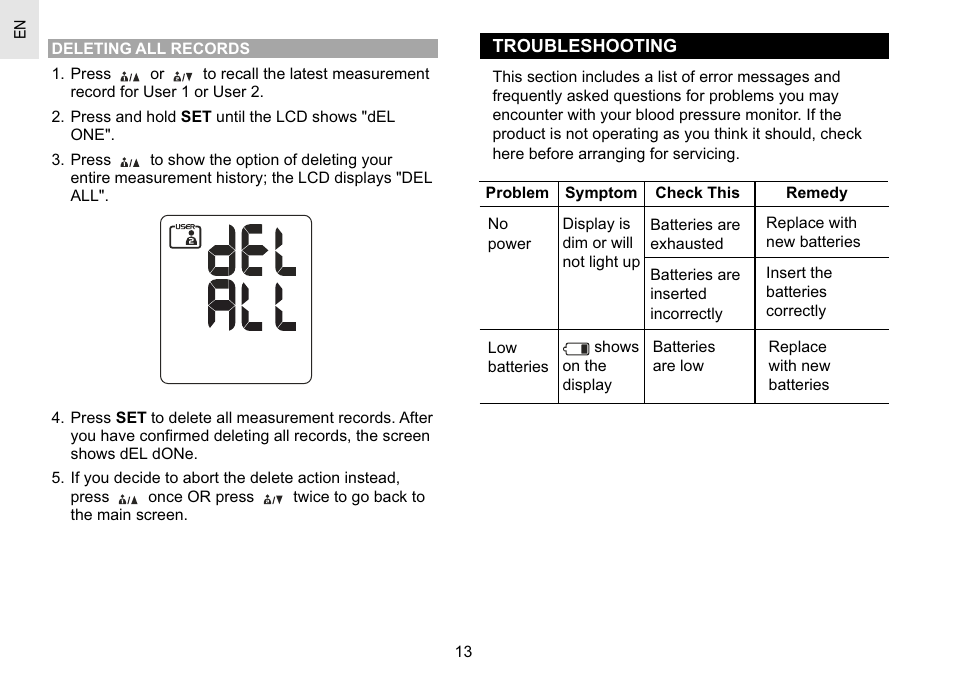 Oregon Scientific BPW810 User Manual | Page 14 / 20