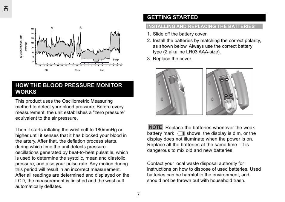 Oregon Scientific BPW810 User Manual | Page 8 / 20