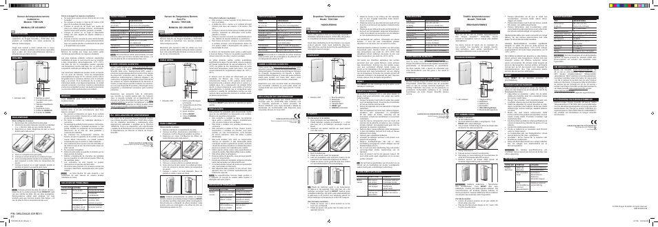 Oregon Scientific THN132N User Manual | Page 2 / 2