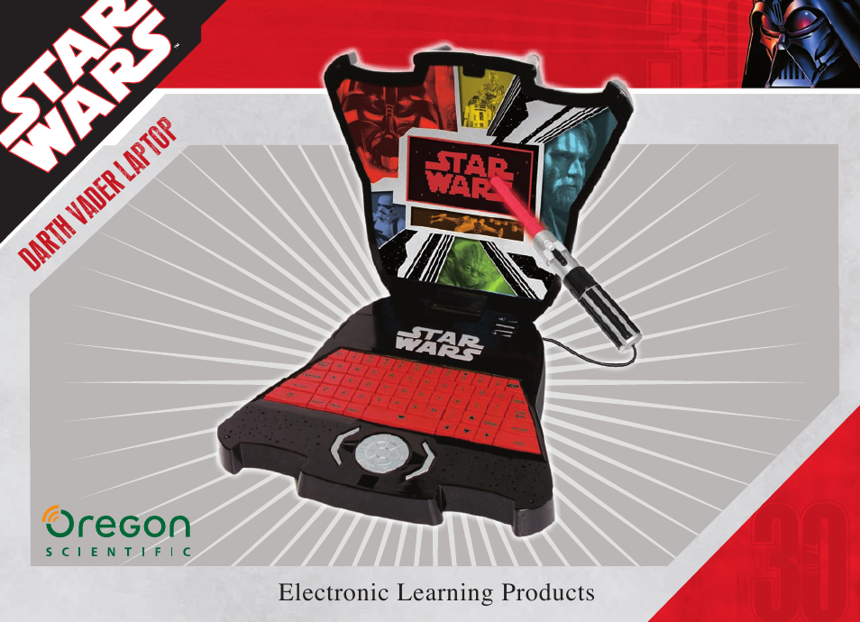 Oregon Scientific Star Wars Darth Vader Laptop DV33 User Manual | Page 22 / 22
