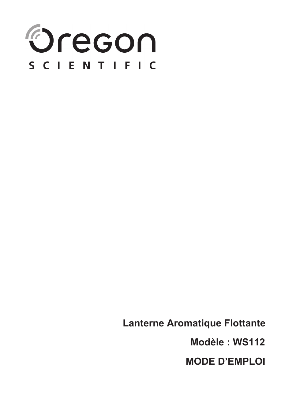 Oregon Scientific WS112 User Manual | Page 12 / 52