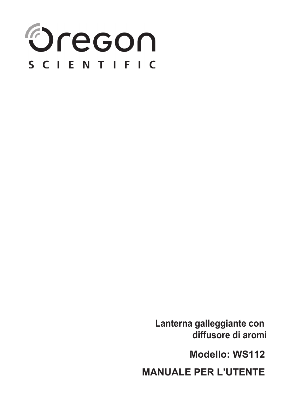 Oregon Scientific WS112 User Manual | Page 7 / 52