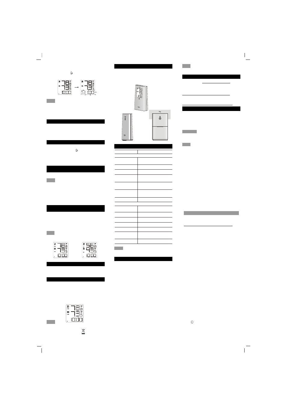 Oregon Scientific EW92 User Manual | Page 2 / 2