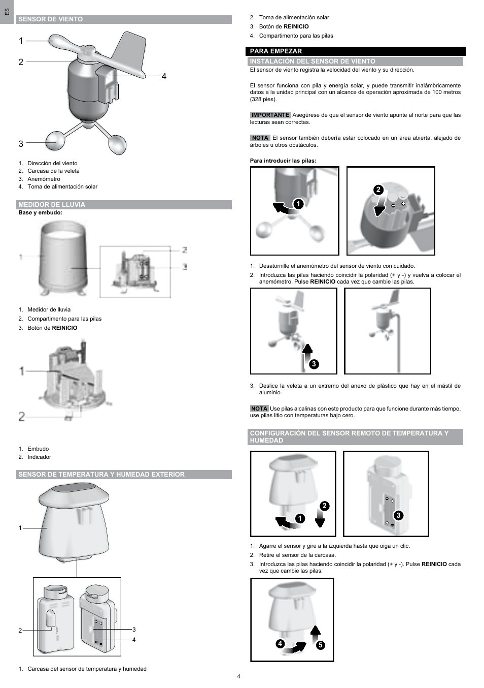 Oregon Scientific WMR200 User Manual | Page 16 / 95