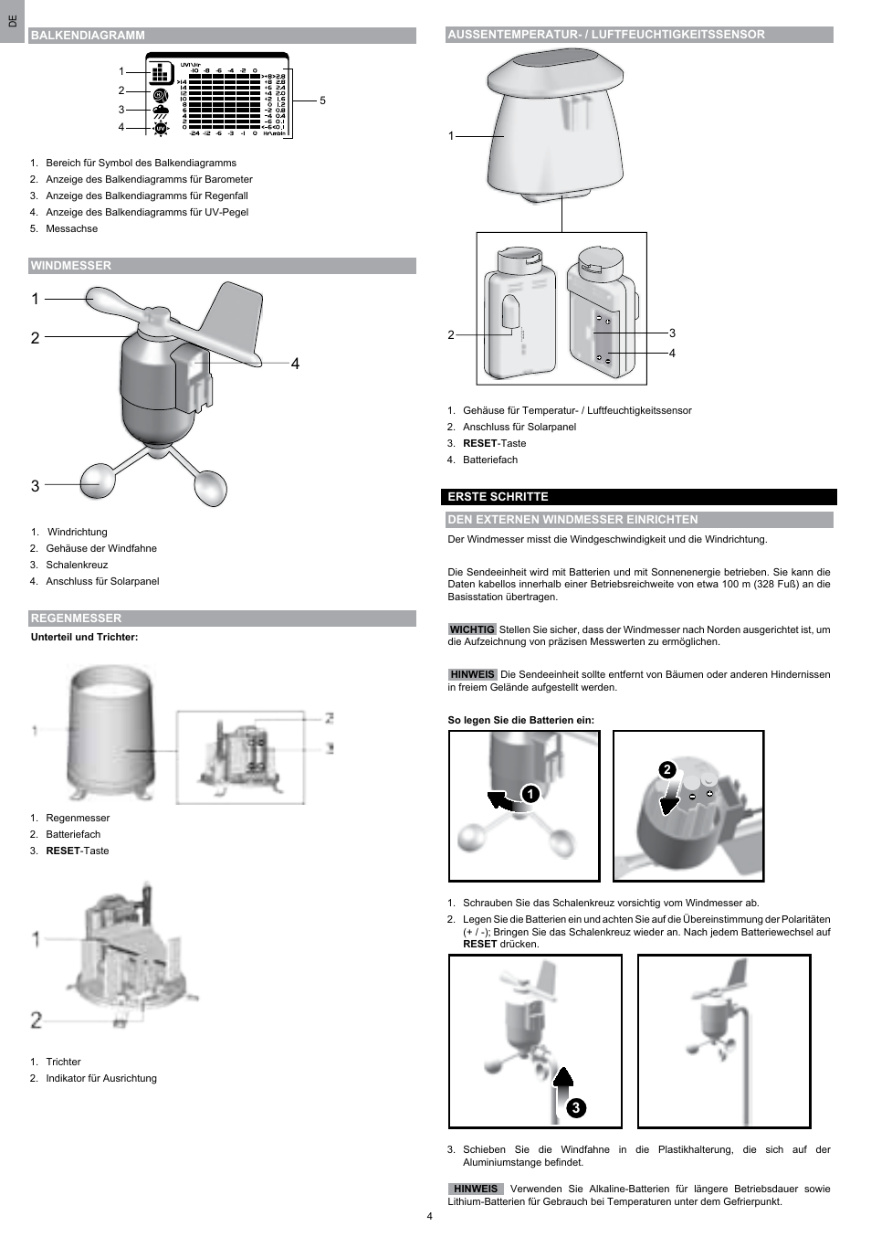 Oregon Scientific WMR200 User Manual | Page 28 / 95