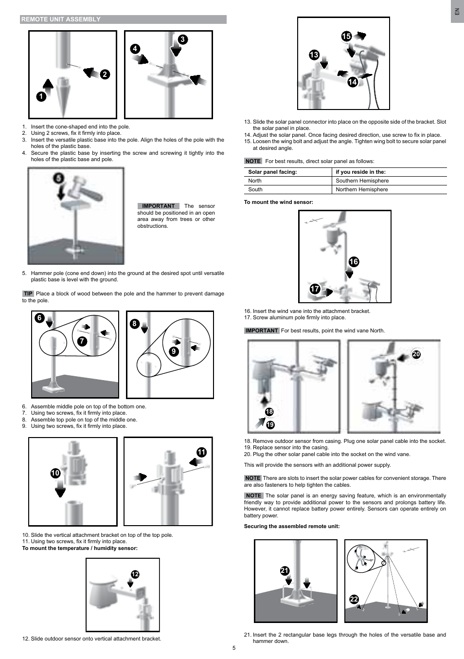 Oregon Scientific WMR200 User Manual | Page 6 / 95