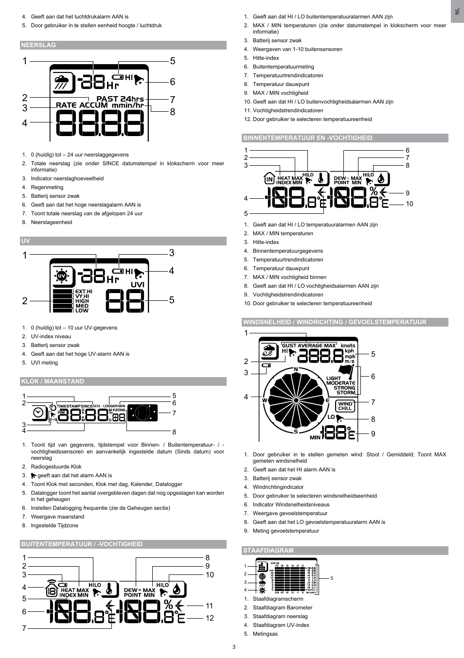 Oregon Scientific WMR200 User Manual | Page 63 / 95