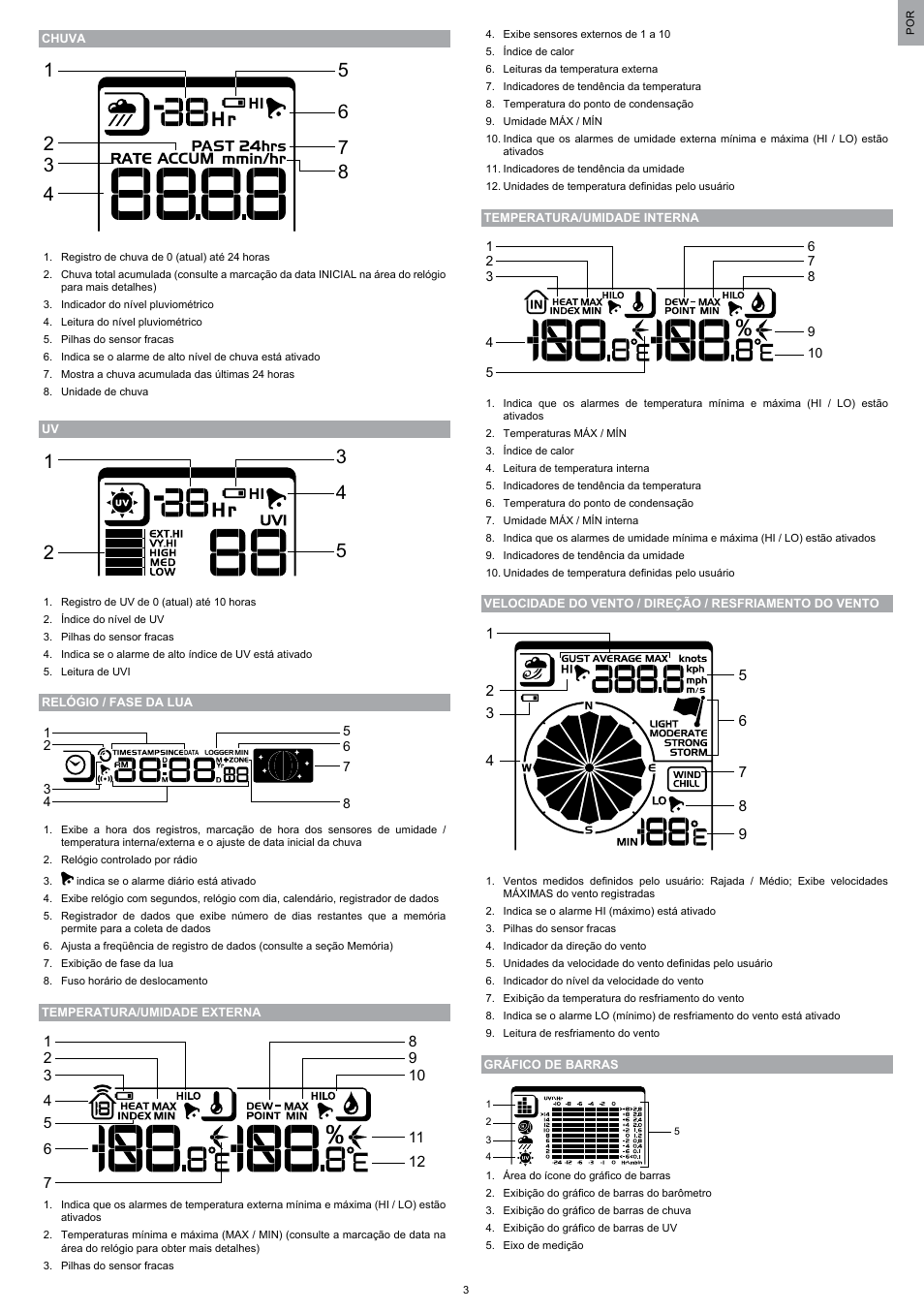 Oregon Scientific WMR200 User Manual | Page 75 / 95