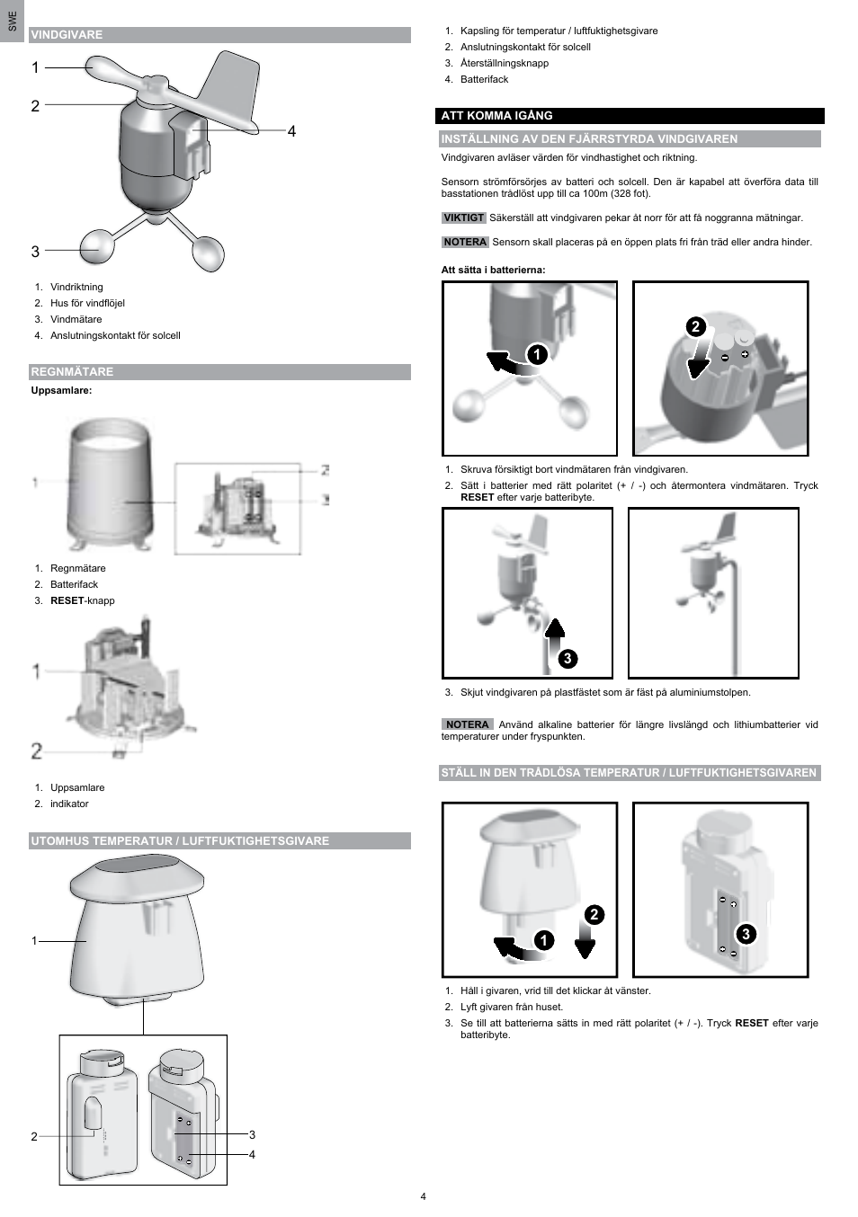 Oregon Scientific WMR200 User Manual | Page 87 / 95