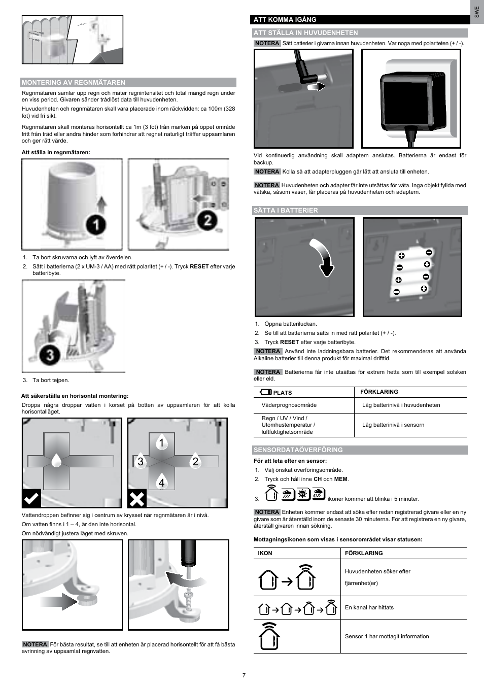 Oregon Scientific WMR200 User Manual | Page 90 / 95