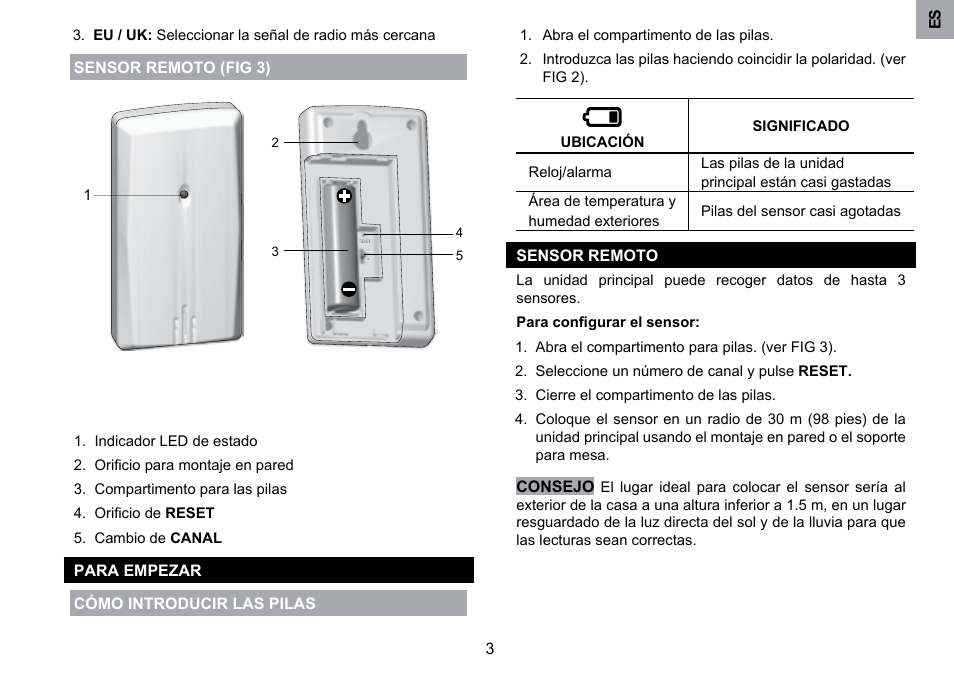 Oregon Scientific RMR203HG User Manual | Page 11 / 58
