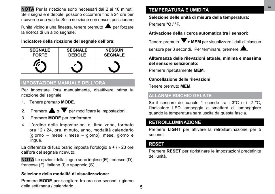 Oregon Scientific RMR203HG User Manual | Page 34 / 58