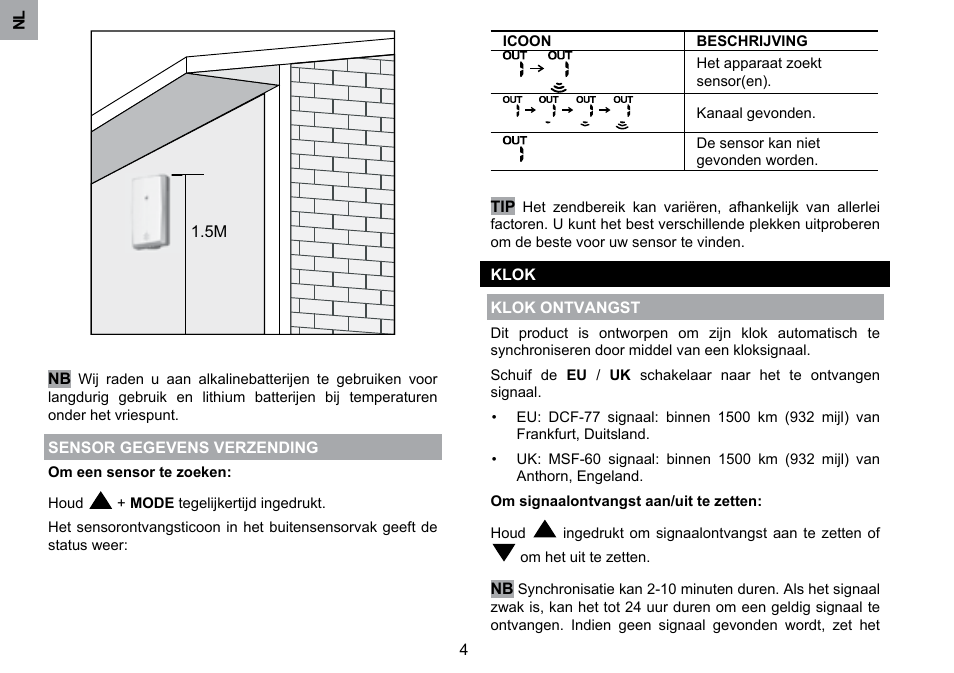 Oregon Scientific RMR203HG User Manual | Page 40 / 58