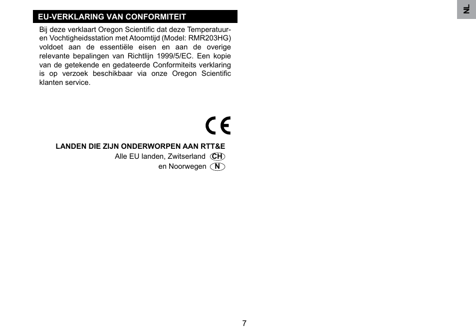 Oregon Scientific RMR203HG User Manual | Page 43 / 58