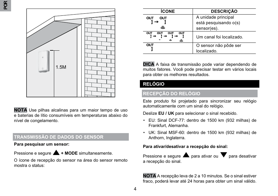 Oregon Scientific RMR203HG User Manual | Page 47 / 58