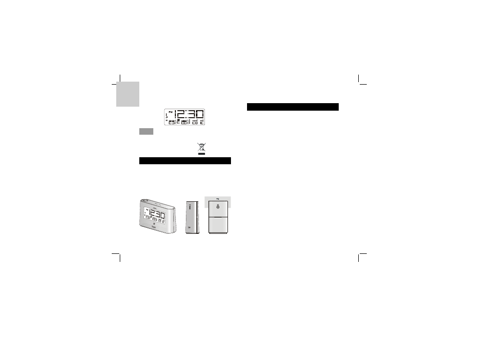 Oregon Scientific Radio controlled projector alarm clock EW98 User Manual | Page 12 / 110