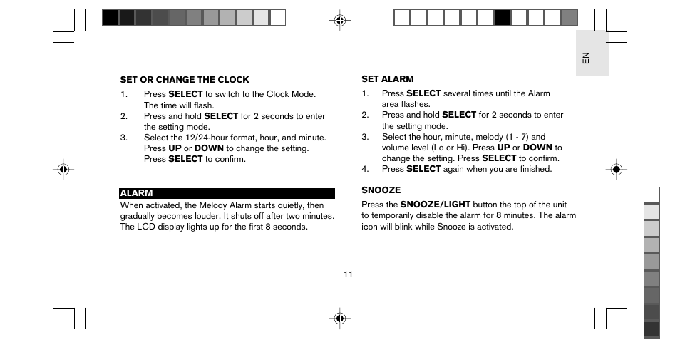 Oregon Scientific STARCK PS-M01U User Manual | Page 12 / 25