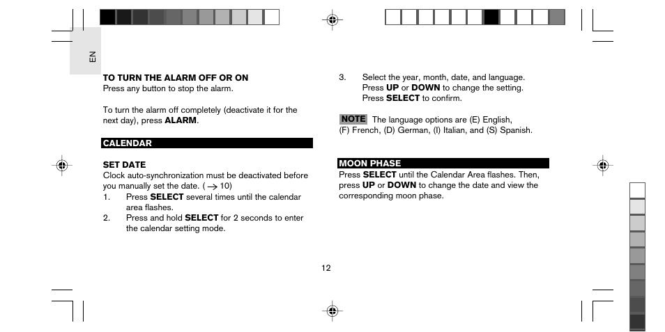 Oregon Scientific STARCK PS-M01U User Manual | Page 13 / 25