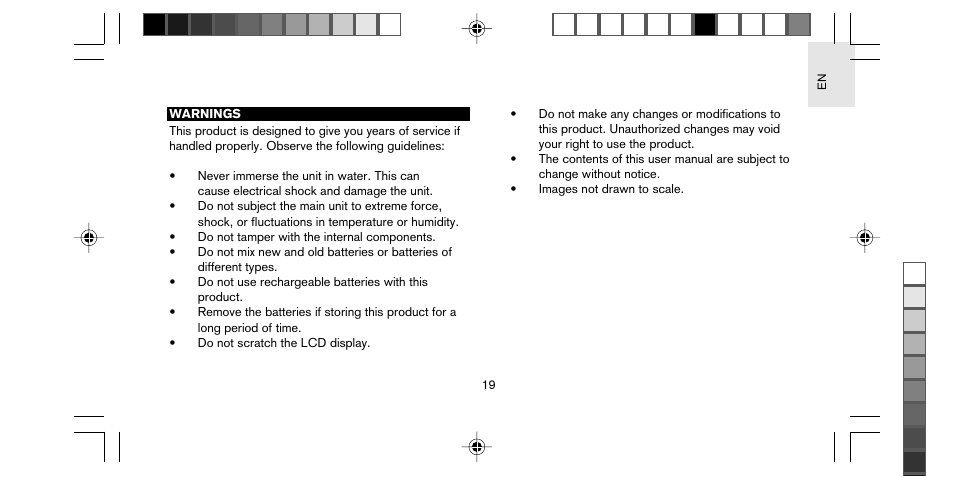 Oregon Scientific STARCK PS-M01U User Manual | Page 20 / 25