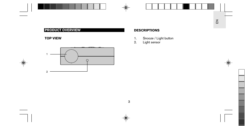 Oregon Scientific STARCK PS-M01U User Manual | Page 4 / 25