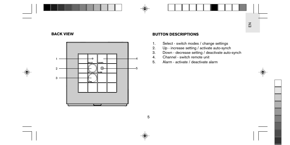 Oregon Scientific STARCK PS-M01U User Manual | Page 6 / 25