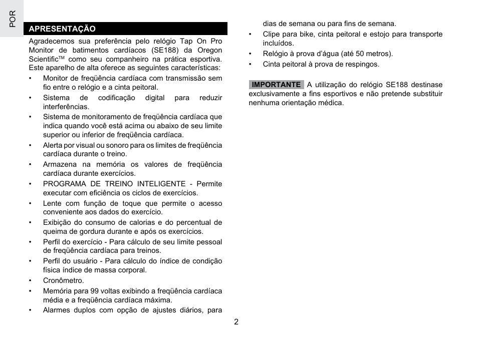 Oregon Scientific SE188 User Manual | Page 151 / 197