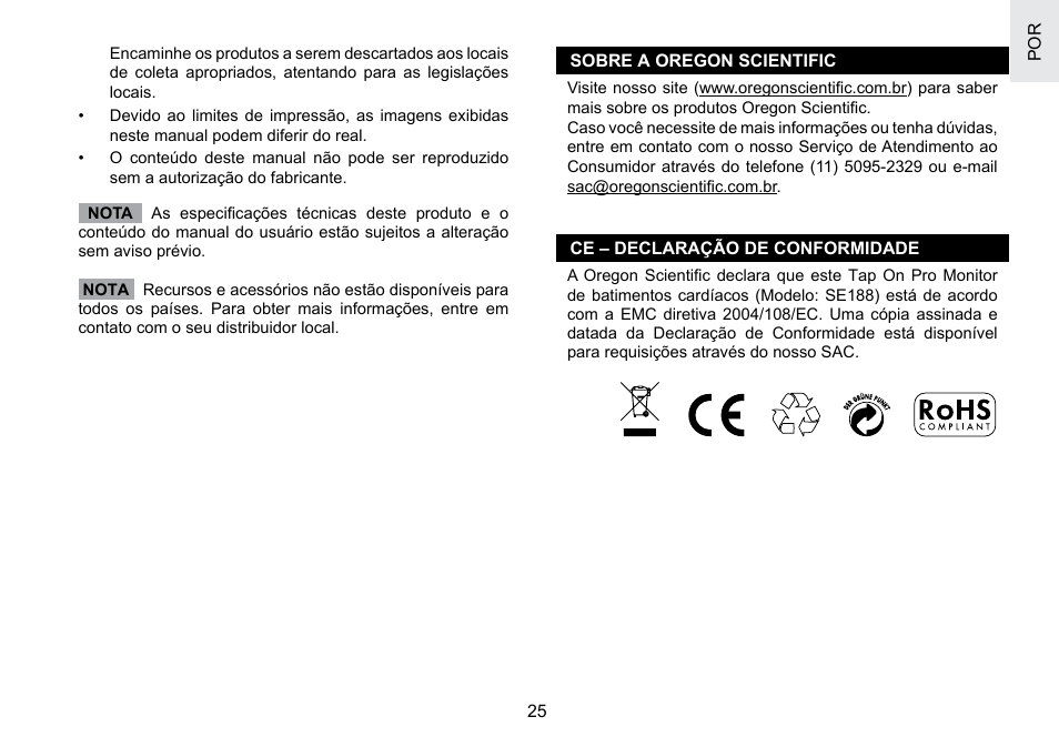 Oregon Scientific SE188 User Manual | Page 174 / 197