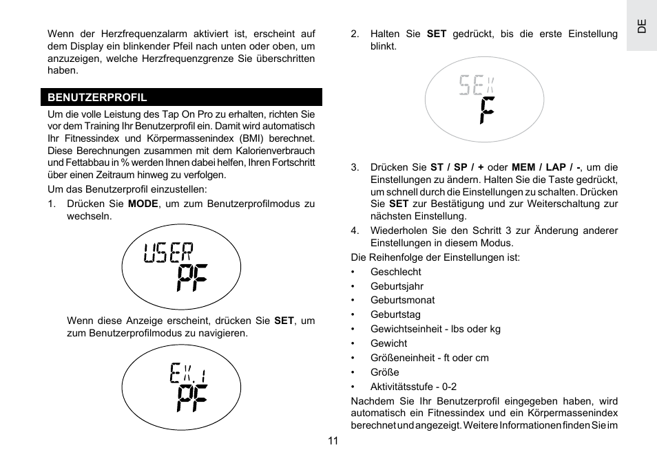 Oregon Scientific SE188 User Manual | Page 60 / 197