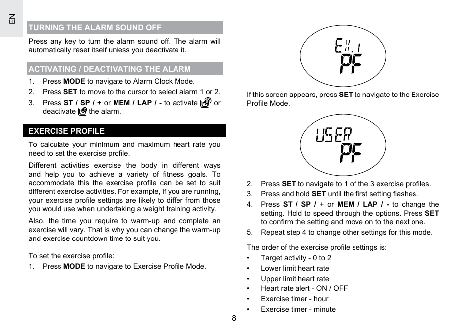 Oregon Scientific SE188 User Manual | Page 9 / 197