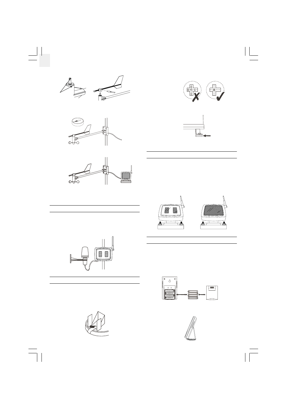 Oregon Scientific CABLE FREE WMR968 User Manual | Page 2 / 9