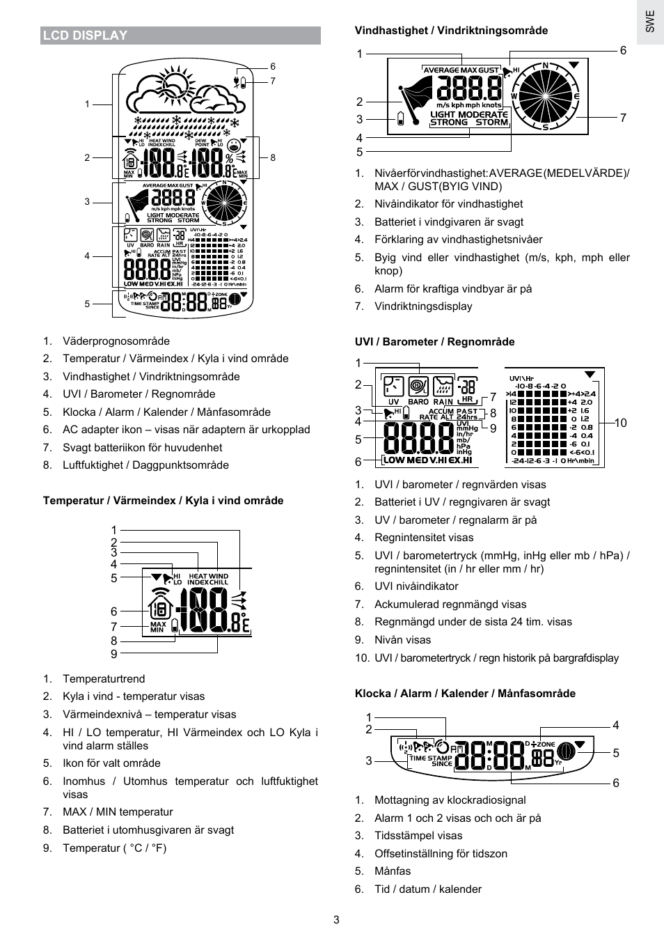 Oregon Scientific SCIENTICTM WEATHER STATION WMR100A User Manual | Page 103 / 115