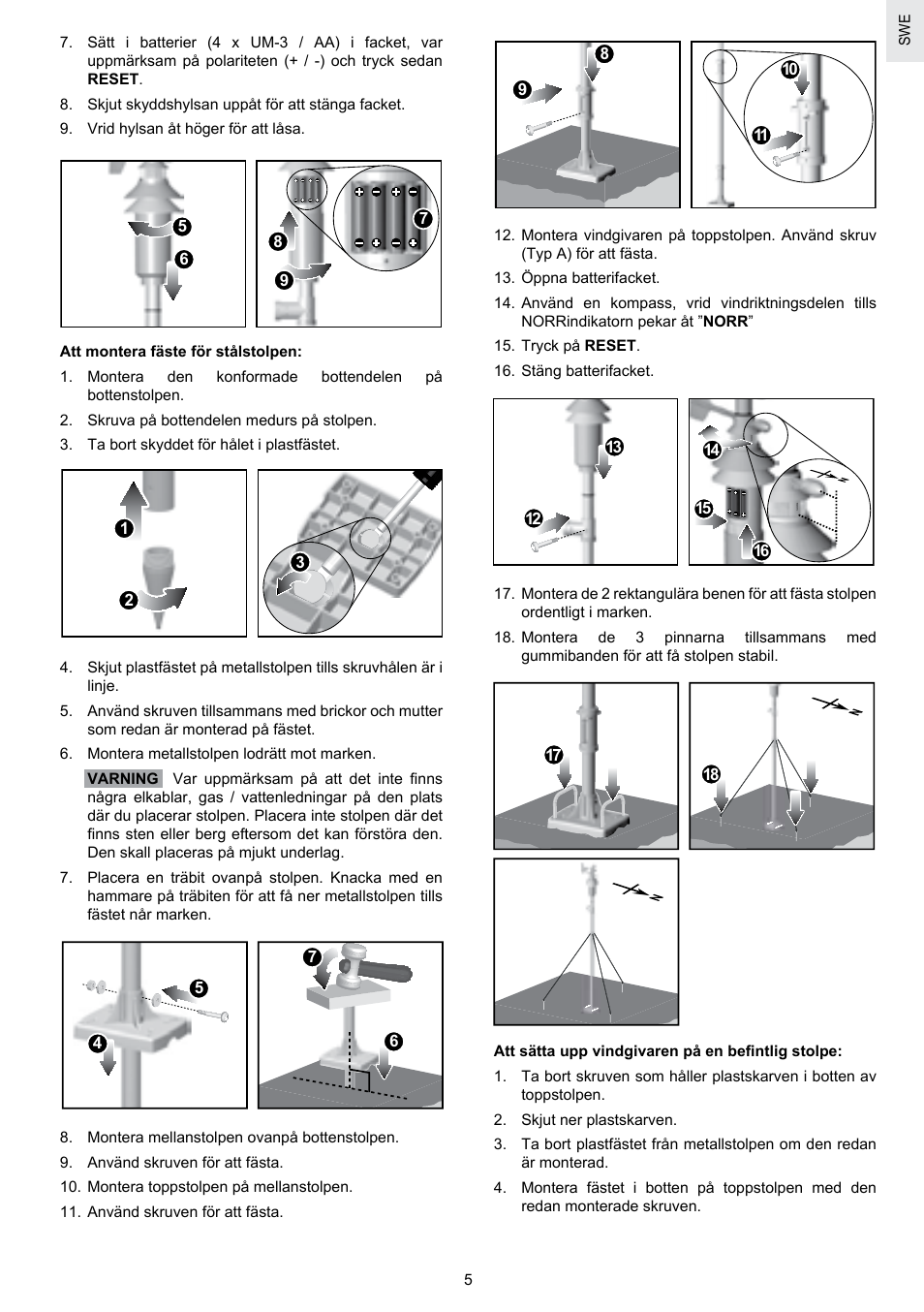 Oregon Scientific SCIENTICTM WEATHER STATION WMR100A User Manual | Page 105 / 115