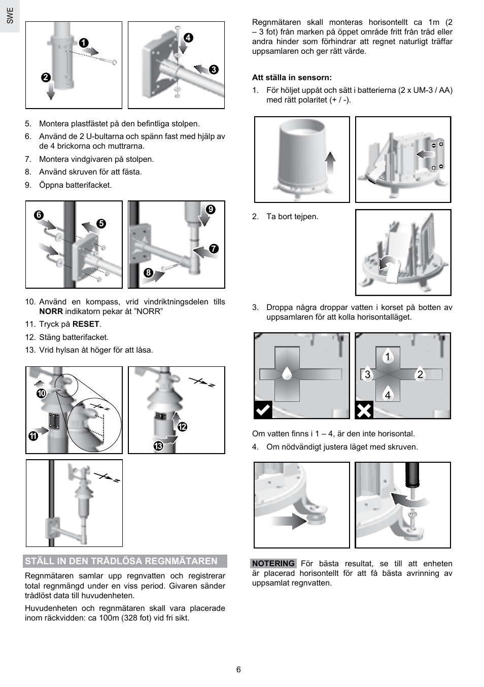 Oregon Scientific SCIENTICTM WEATHER STATION WMR100A User Manual | Page 106 / 115