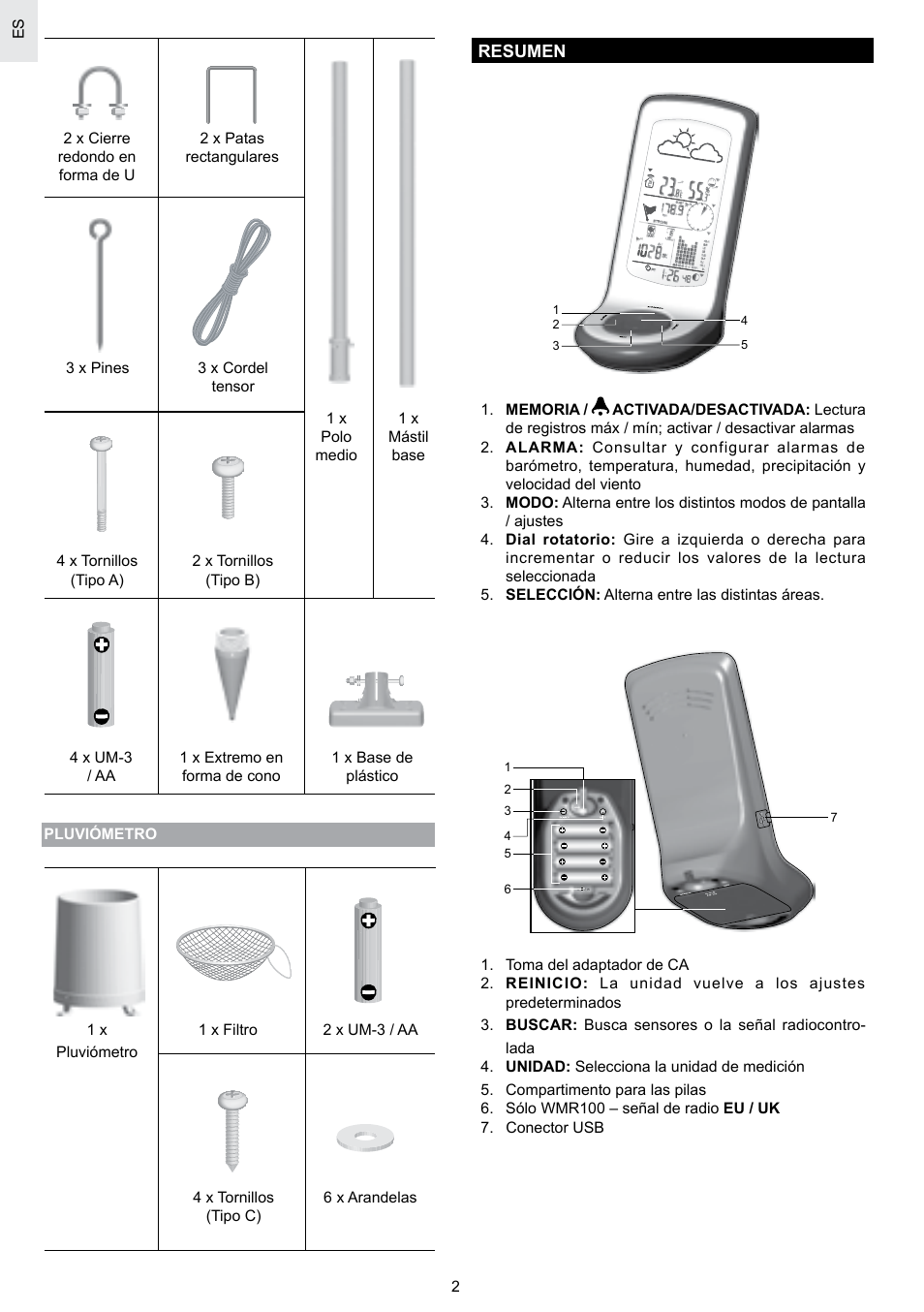 Oregon Scientific SCIENTICTM WEATHER STATION WMR100A User Manual | Page 17 / 115