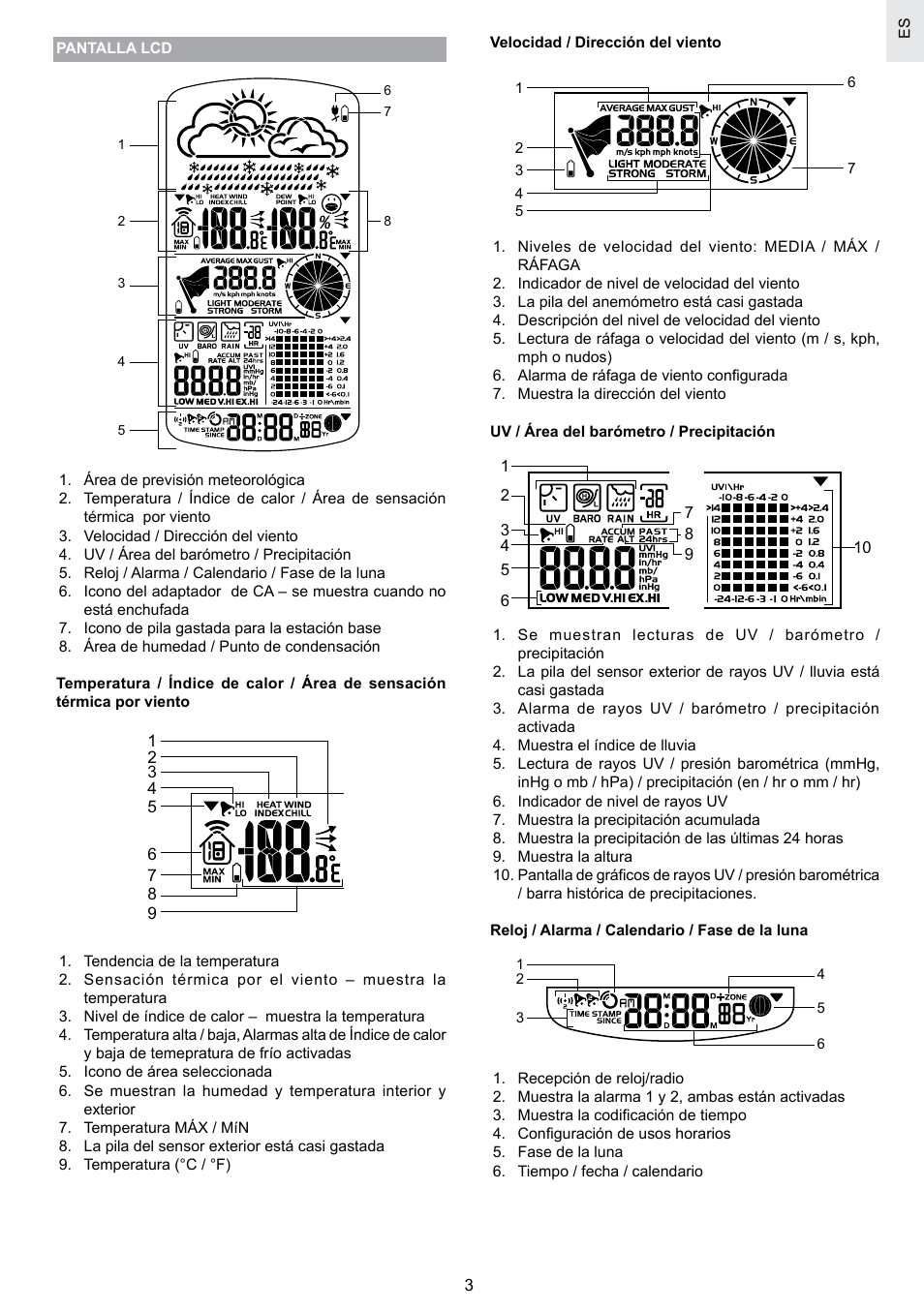 Oregon Scientific SCIENTICTM WEATHER STATION WMR100A User Manual | Page 18 / 115