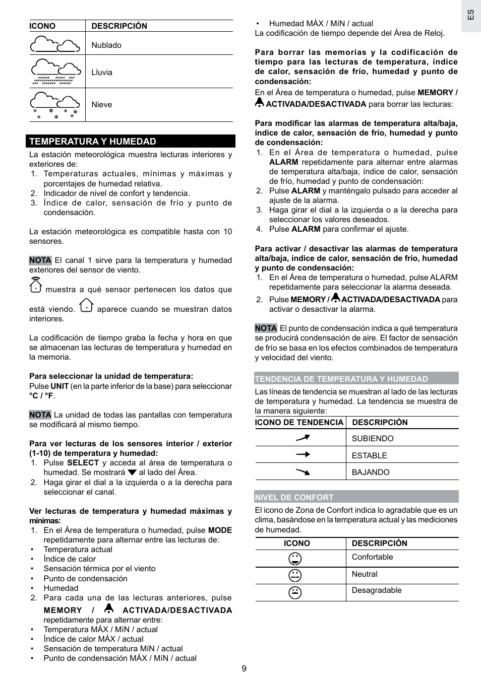 Oregon Scientific SCIENTICTM WEATHER STATION WMR100A User Manual | Page 24 / 115