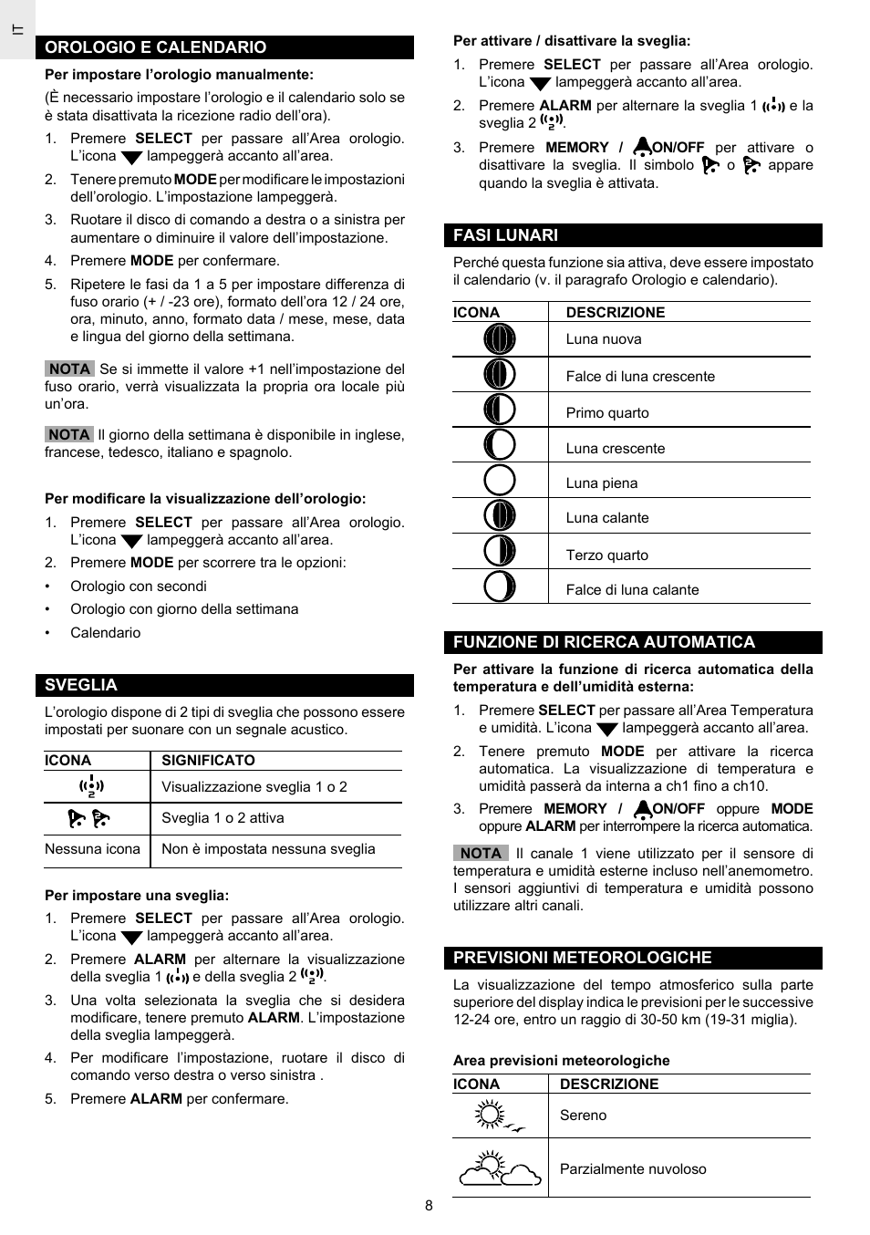 Oregon Scientific SCIENTICTM WEATHER STATION WMR100A User Manual | Page 66 / 115