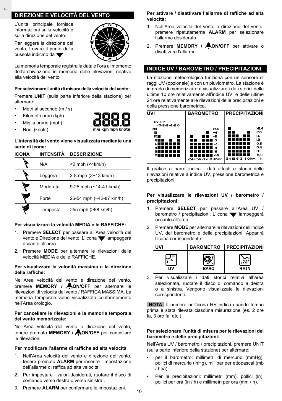 Oregon Scientific SCIENTICTM WEATHER STATION WMR100A User Manual | Page 68 / 115