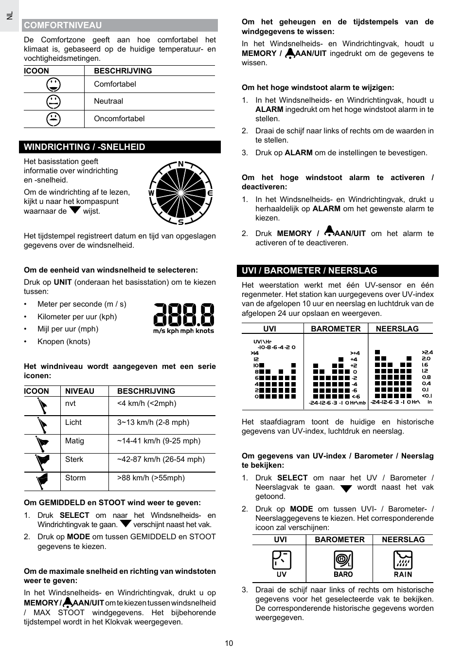 Oregon Scientific SCIENTICTM WEATHER STATION WMR100A User Manual | Page 82 / 115