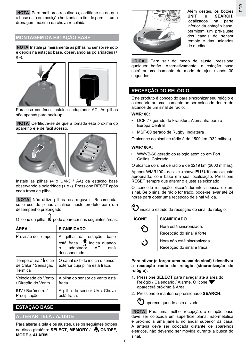 Oregon Scientific SCIENTICTM WEATHER STATION WMR100A User Manual | Page 93 / 115