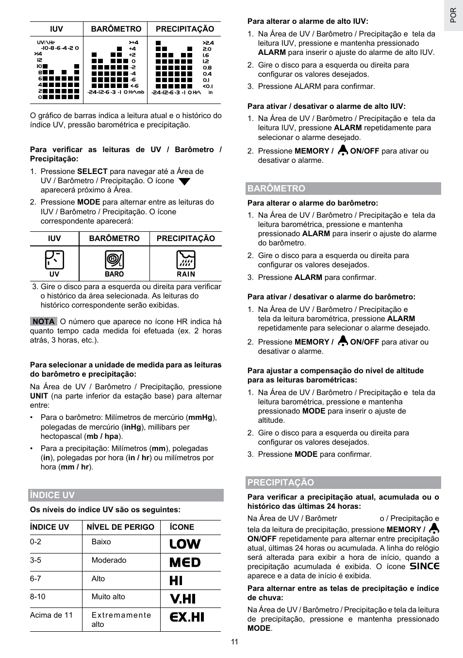 Oregon Scientific SCIENTICTM WEATHER STATION WMR100A User Manual | Page 97 / 115