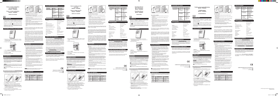 Oregon Scientific THGN800 User Manual | Page 2 / 2