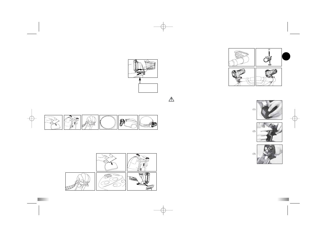 Vi) camera mounting description, Vii) camera usage | Oregon Scientific Action Camera ATC5K User Manual | Page 5 / 16