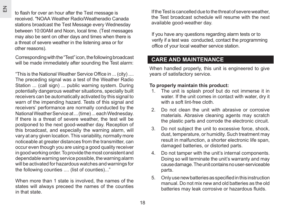 Oregon Scientific WR601N User Manual | Page 20 / 24