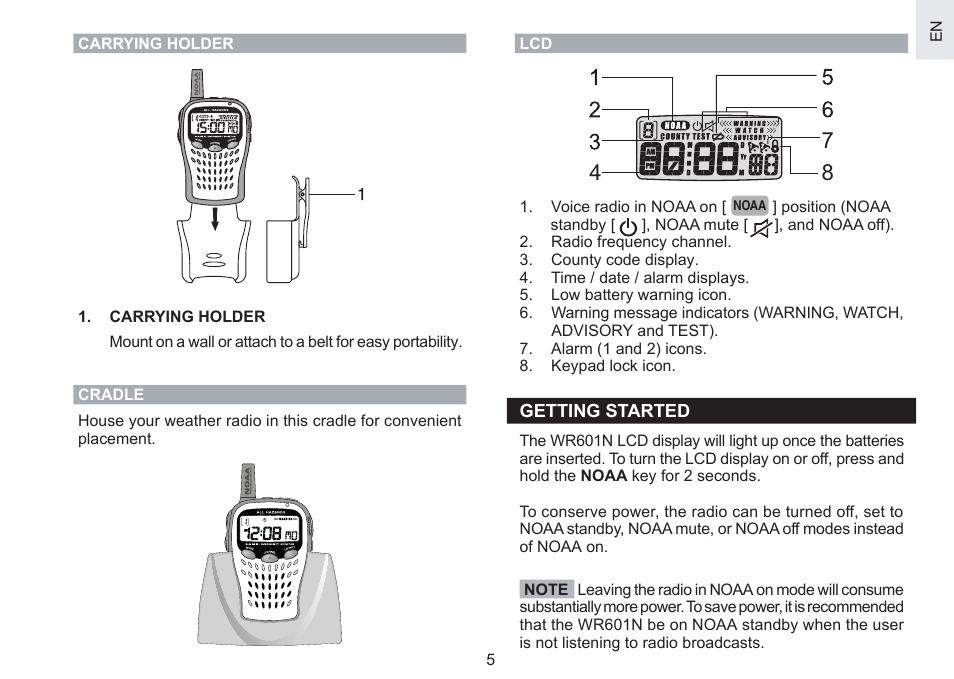 Oregon Scientific WR601N User Manual | Page 7 / 24