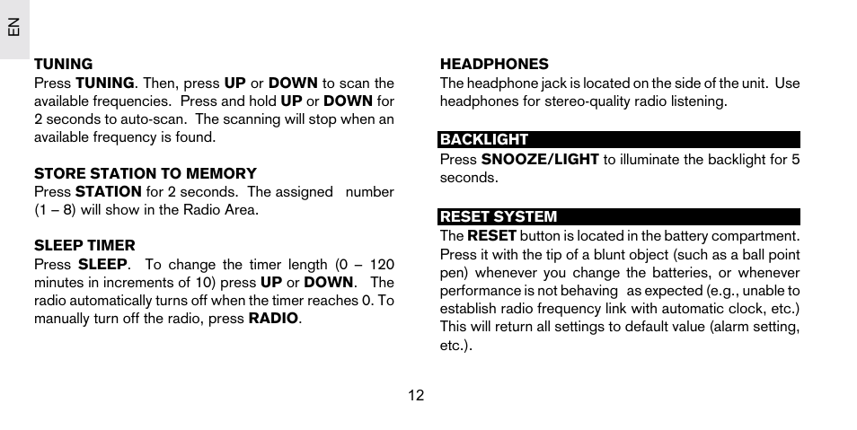 Oregon Scientific S+ARCK PS-S03U User Manual | Page 13 / 18