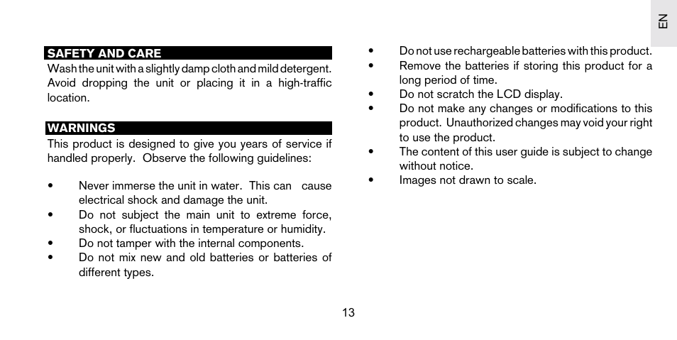 Oregon Scientific S+ARCK PS-S03U User Manual | Page 14 / 18