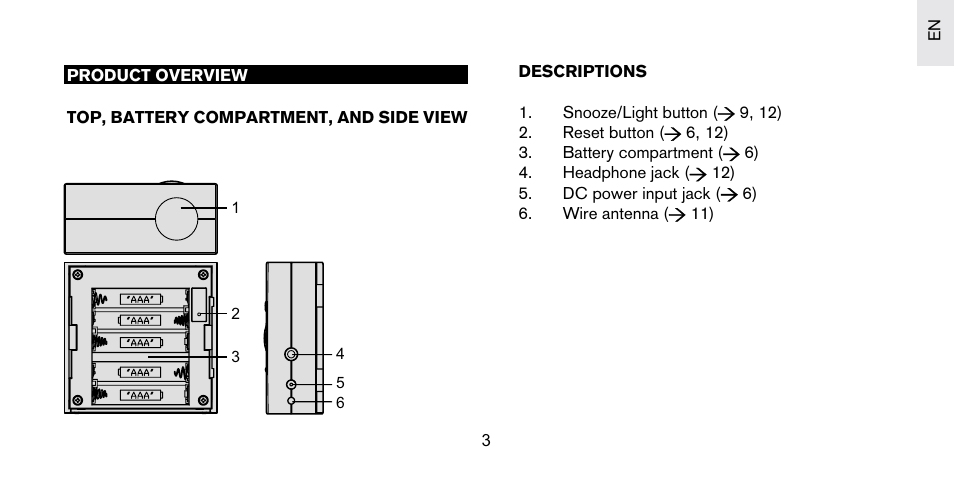 Oregon Scientific S+ARCK PS-S03U User Manual | Page 4 / 18
