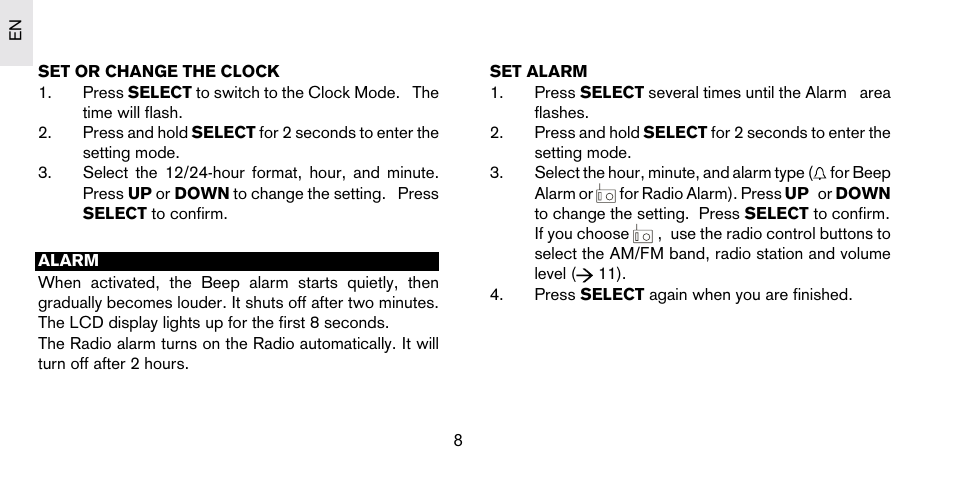Oregon Scientific S+ARCK PS-S03U User Manual | Page 9 / 18
